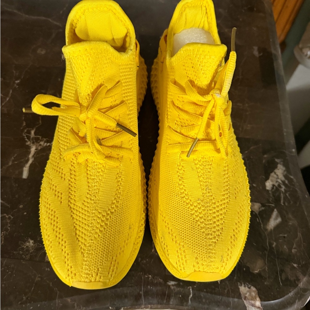 Vibrant Yellow Women's Sneakers
